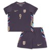 Camisola + Calções Inglaterra Kane 9 Criança Equipamento 2ª Euro 2024